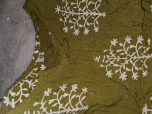 Lime GREEN Short Kurti For Girls