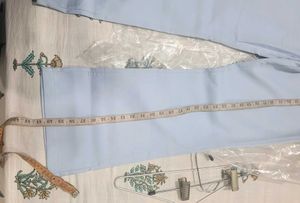 Light Blue Blazer &amp; Pants Set