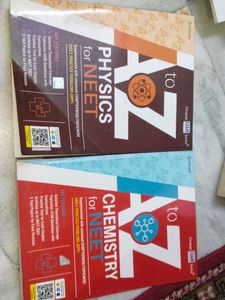 A TO Z Physics and Chemistry neet preparation book