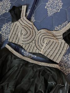 Gorgeous Black Lehenga Choli Set