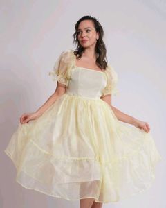 Yellow Cloud dress