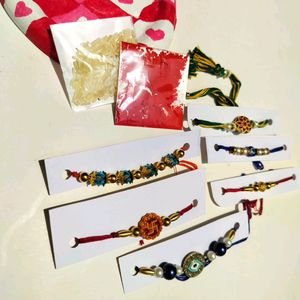 Combo Of 6 Rakhi