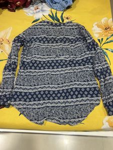 Paisley Print Button-Down Shirt