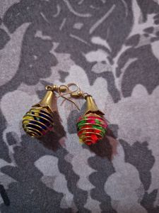 Golden - Silver Earrings ✨