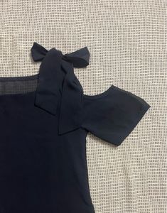Black Tie Up Top
