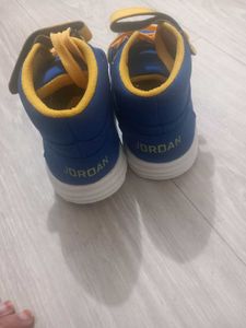 Boys Blue &amp; Yellow Sneakers