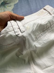 Beige Corduroy Pants