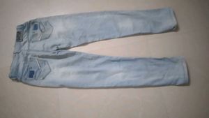 Light Wash Denim Jeans