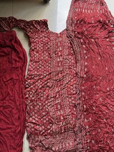 Straight Kurta Pant &amp; Dupatta Set Suit