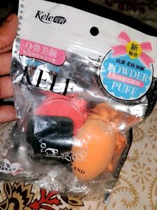 Blender With Face Powder Puff