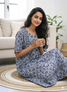 Floral Print Nightsuit