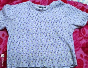 Zudio Cute Crop Top