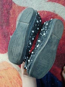 Beautiful Embellished Flat For Kids