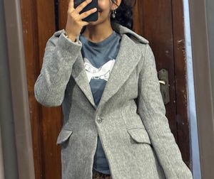Women  Grey Coat
