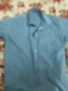 Blue Casual Shirt