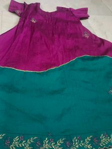 Long Silk Kurti