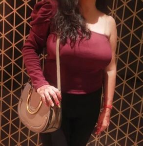 Stylish One-Shoulder Top