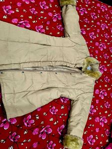 Vintage Fur Trim Puffer Coat