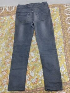 Gray Denim Jeans