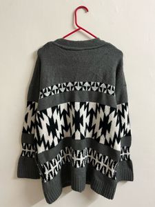 Korean V Neck Pullover Cardigan Sweater For Women