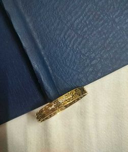 Anti Tarnish Floral Bangle Bracelet