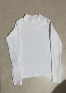 Ribbed White Top🤍