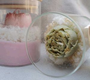 handcrafted Scented tulip Flower Candles