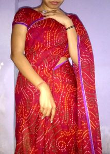Red Saree