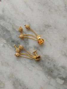 Gold Dangle Earrings