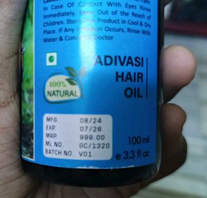 Adivasi Jeeva Sanjivani Hair Oil