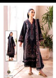 Elegant Black Printed Kurta Set