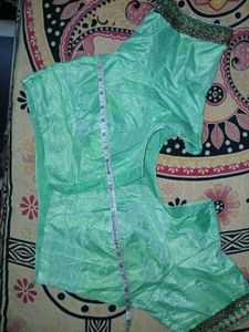Mint Green Sari Blouse
