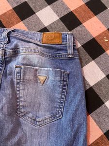guess blue denim jeans