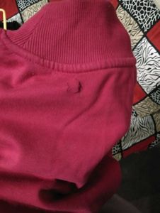 Hot Pink Long Sleeve Sweatshirt