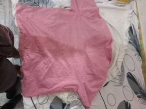 A Red-white Pajama Shirt