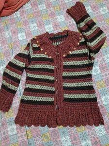 Striped Knit Cardigan