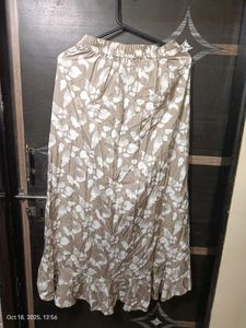 Floral Print Skirt