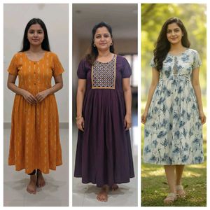 Assorted Women's Dresses set of 3