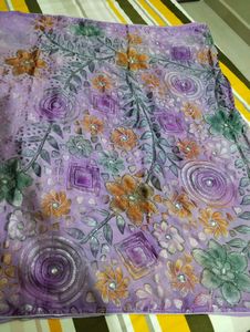 Braso Sari With Stitch Blouse