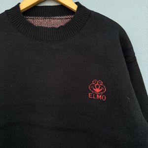 ELMO Black Sweater