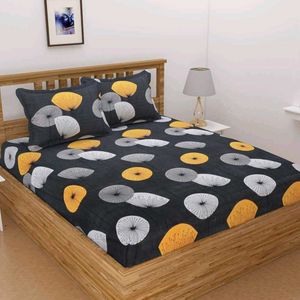 Goldey Glccoton Bedsheet