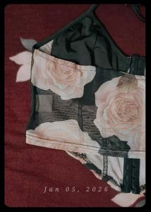 ❤️‍🔥Urbanic Printed Halter Tank Corset Top❤️‍🔥