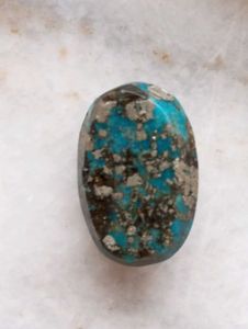 Orignal Turqoise Firoza Gemstone .