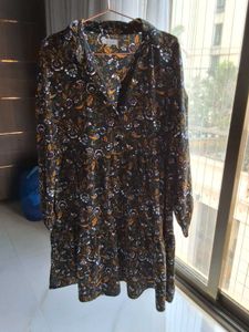 Black Printed Dress