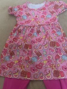 Girls Top And Pant(eten Brand)