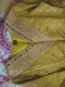 Elegant Mustard Kurta