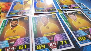 Topps Cricket Attax 2016 Gujarat Lions Team Set