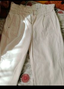 Women White Denim Jeans