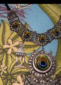 Oxidised Mor Pankh Set