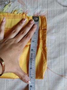 Elegant Embroidered Yellow Kurta